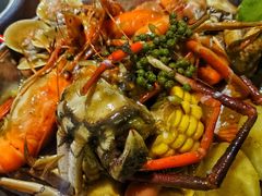 手抓海鲜冬阴功味-仓库南洋海鲜小排档(柳河路店)