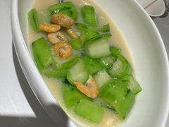 虾酱烧丝瓜-羲和雅苑•北京烤鸭(国贸商城店)