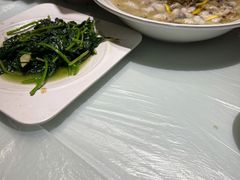 清炒地瓜叶-阿楷·二十年烧烤宵夜·渔家小寨(达明店)