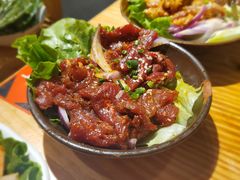 秘制香辣牛肉-胖记烤肉(江汉路店)