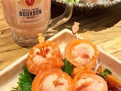 三文鱼荔枝甜虾卷-筱田の食堂·izakaya(淮海中路店)