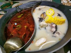 红汤梭边鱼锅-新辣道鱼火锅(上地华联店)