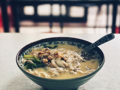 黄鱼蛤蜊面-明呈黄鱼面馆(斜土路店)