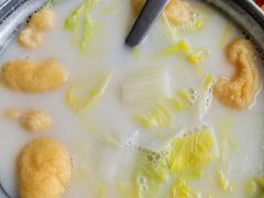 浓汤手打鱼腐娃娃菜-旺顺阁鱼头泡饼(小红门店)