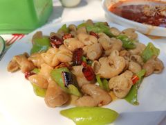辣炒肥肠-禄源饭店