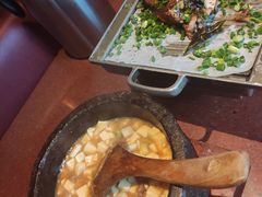 石锅鸡汤豆腐-绿茶餐厅(成都万象城店)