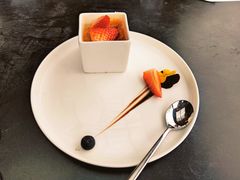龙井焦糖炖奶-木守西溪溪隐餐厅