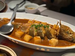 自制年糕烧深海大黄鱼-逸道(益丰·外滩源店)
