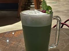 椰奶燕麦抹茶拿铁-星巴克臻选(北京嘉里中心第二店)