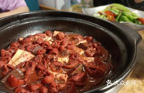 Tofu, Pig Blood, and Stewed Intestines