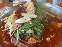 -喇喇排骨火锅·传统韩式脊骨汤(望京西园总店)