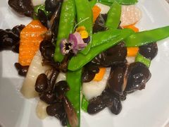 鸡纵菌田园小炒-雀蓝川菜(奥体广场店)