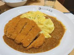 咖哩炸猪排鸡蛋包饭-CoCo壱番屋(中华广场店)