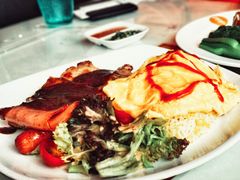 黑椒杂扒蛋包饭-龙记·香港茶餐厅(海上世界店)