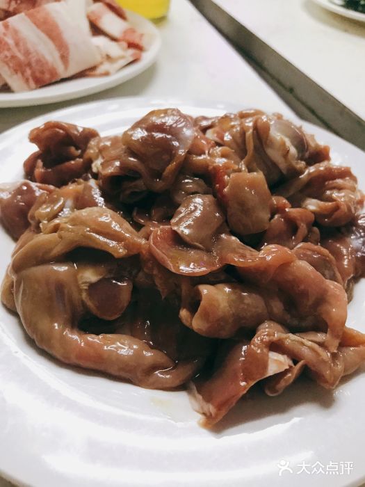 大槐树烤肉馆鸡胗图片