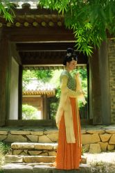 -虞美人汉服摄影