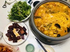 铁板烧大虾-咱家大院海鲜家常菜