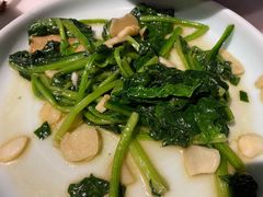 杏鲍鱼菇炒菠菜-小吊梨汤·北京菜·烤鸭(鸟巢店)