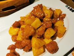 菠萝鸡米花-小菜园新徽菜(常州武进吾悦店)