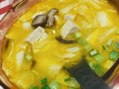 鸡汤小白菜煮榆林豆腐-西贝(金桥店)