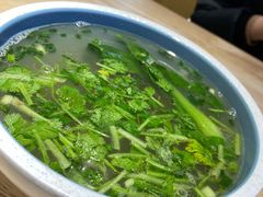 干切牛肉粉丝汤-老新隆牛肉锅贴(新街口店)