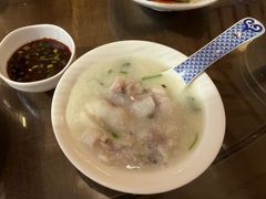 芫荽鱼片粥-山水茶艺馆·点心粤菜·30年老字号