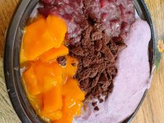 招牌芋泥冰-小胖老味刨冰