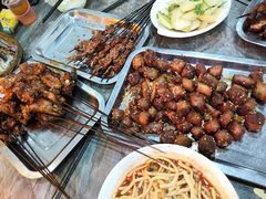 -夏都地标马一刀烤肉美食城