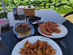 -七的湖·晚芳亭·阳澄湖农家菜·大闸蟹(莲花岛店)