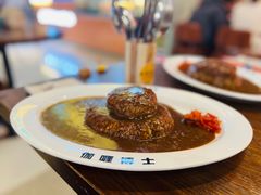 芝士和牛汉堡饭-伽喱博士 Dr.CURRY咖喱饭(太阳宫咖喱店)