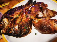 -龚海宝· 烧烤· 羊肉原切挂糊更好吃(庄市店)