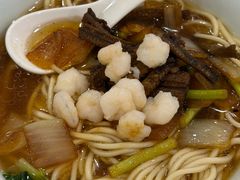 虾爆鳝面-奎元馆.百年奎元.非遗传承(西湖边的解放路店)