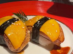 鹅肝芒果握饭-山葵家·创意料理(临平银泰城店)
