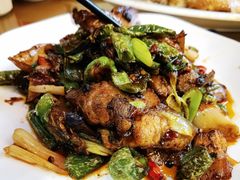 盐菜回锅肉-花鸟鱼私家小厨·川菜(文殊院店)