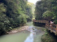 -龙水峡地缝景区