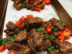 黑椒牛肉粒-皇城根·烤鸭·鱼头·家常菜(欧亚大观乐活城店)