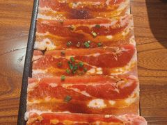 调味猪五花-九田家黑牛烤肉料理(新辰里亚运村店)