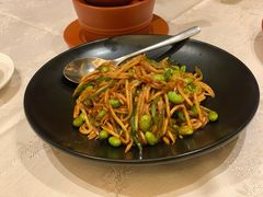 青椒茭白炒毛豆-扬州香格里拉·香宫中餐厅
