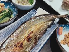 烤秋刀鱼-真剑日本料理·铁板烧(贵州路店)
