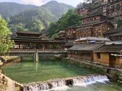 -西江千户苗寨-百年吊脚楼