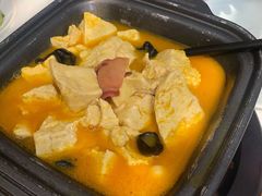 松茸汁烩豆腐-荷风细雨·中国茶宴(碧云店)