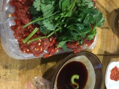 生拌牛肉-夜烤·宜宾烧烤(洋河路店)