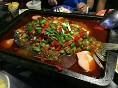-探鱼·鲜青椒爽麻烤鱼(中天广场店)