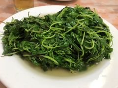 清炒野菜-胡老三家土菜馆·老店地方特色菜·招牌茅山地锅老鹅