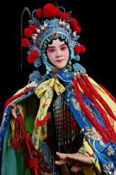 -胭脂猫京剧摄影