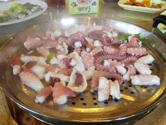 新鲜鱿鱼-崖口红树林海鲜餐厅