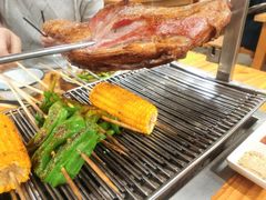 炭烤四季豆-欢乐牧人蒙古炭烤羊腿(四平路店)