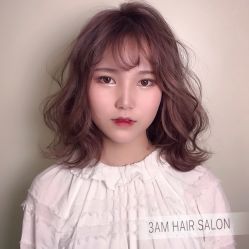 点击看大图 -3AM HAIR SALON染发接发