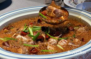 Sesame Fish in Boiling Sauce