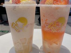 雪山莓莓桂花冻-喜茶(深圳福田星河COCO Park店)